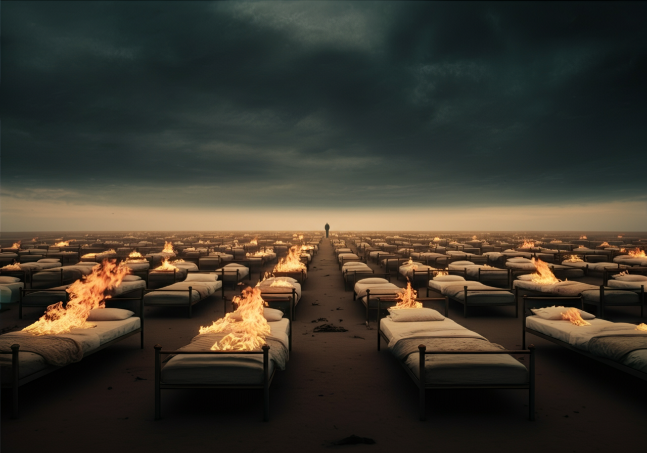 While Our Beds Are Burning